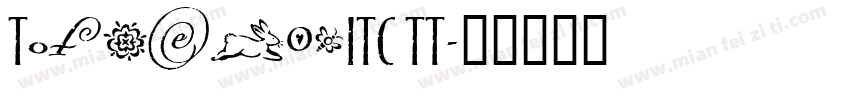 TypadosITC TT字体转换
